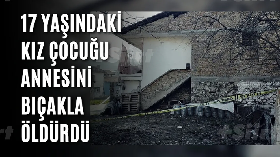 17 Yaşındaki Kız Çocuğu Annesini Bıçakla Öldürdü