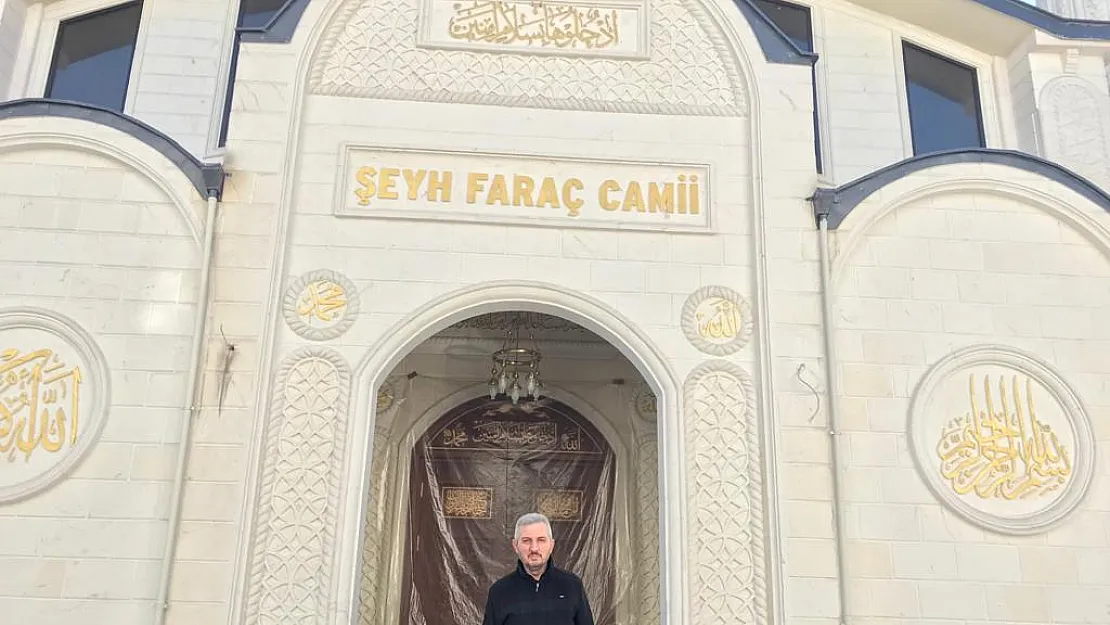 Siirt'te Şeyh Faraç Camii Tamamlanıyor