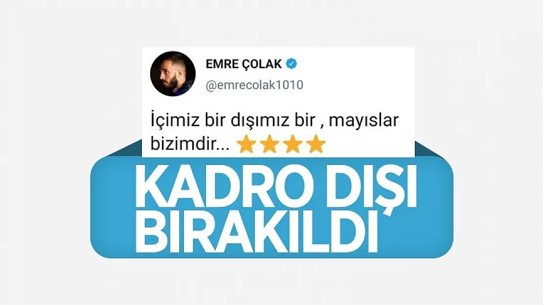 Emre Çolak, Karagümrüklülerden özür diledi