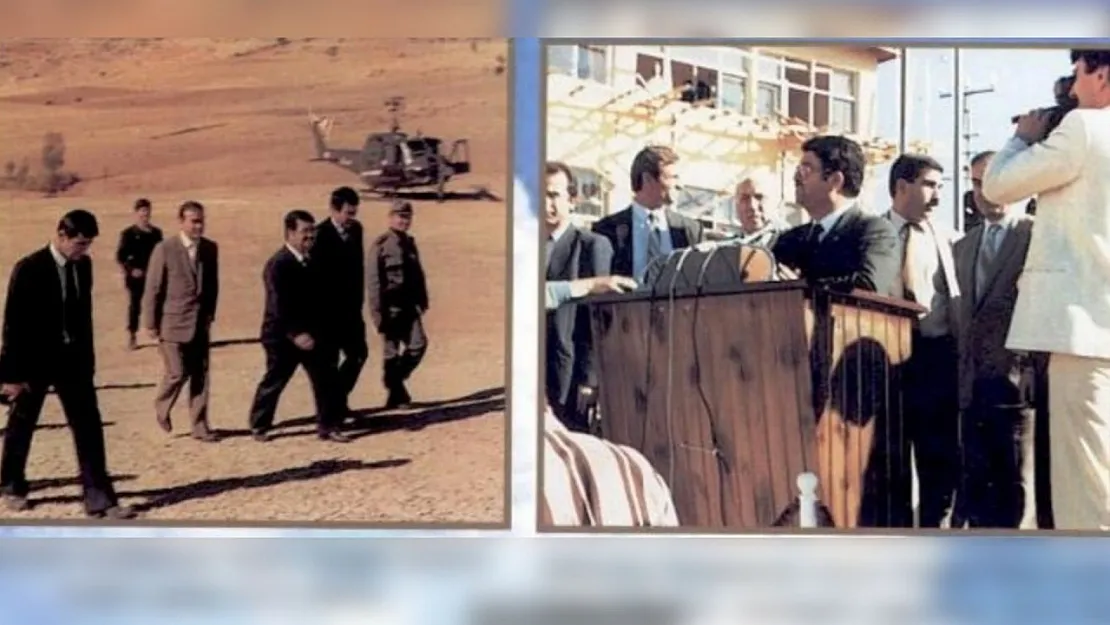 1984'te Turgut Özal'ın Siirt Ziyaretine Ait Fotoğraflar Gün Yüzüne Çıktı