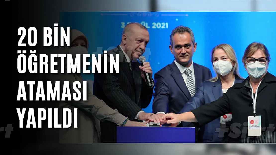 20 bin öğretmenin ataması yapıldı