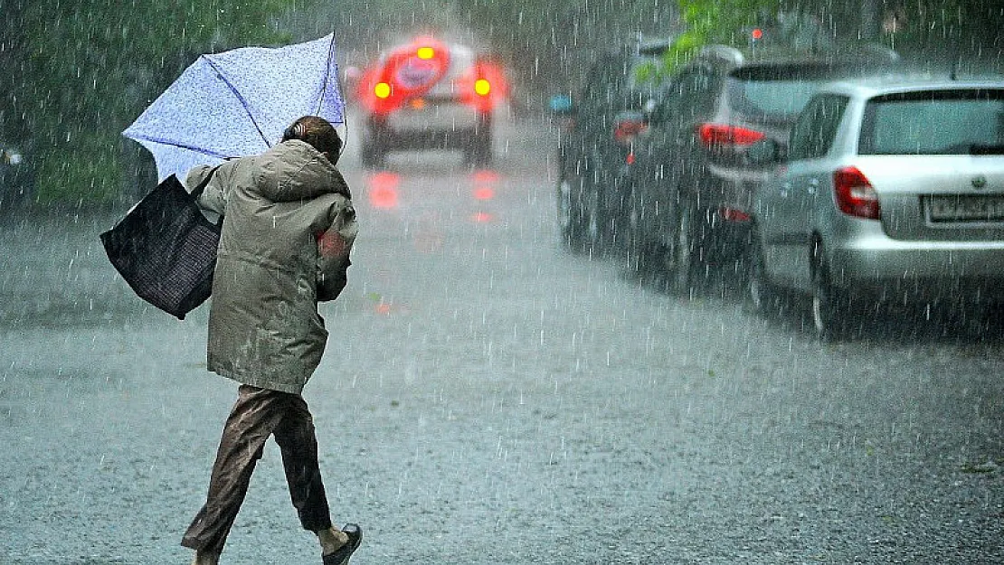 Meteorolojiden yağış uyarısı