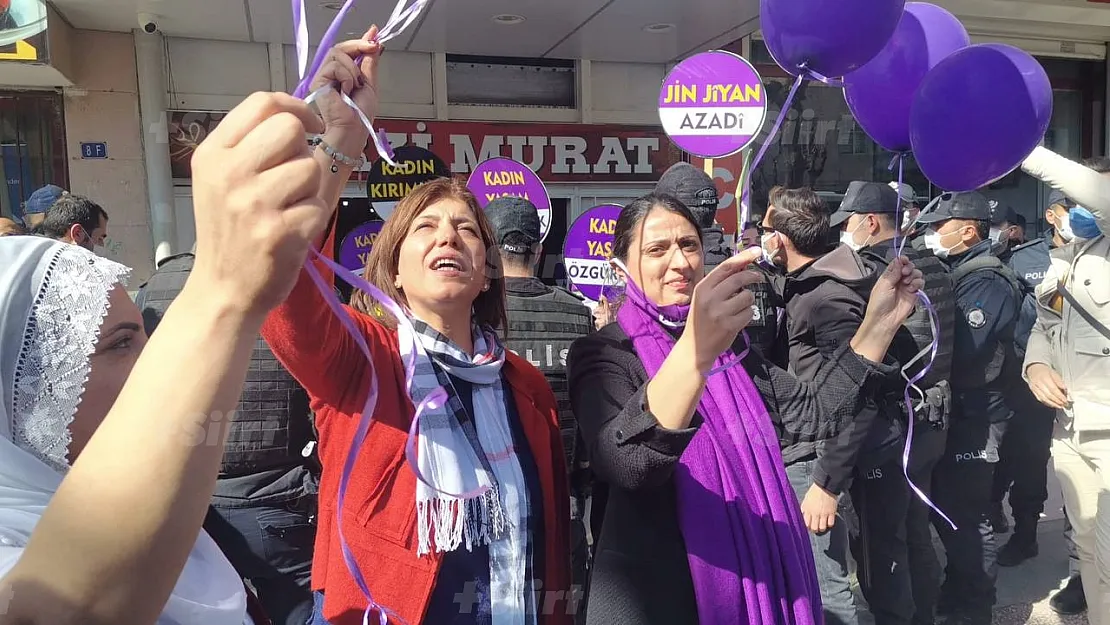 HDP 8 Mart Dünya Kadınlar Günü'nün Startını Siirt'ten Verdi