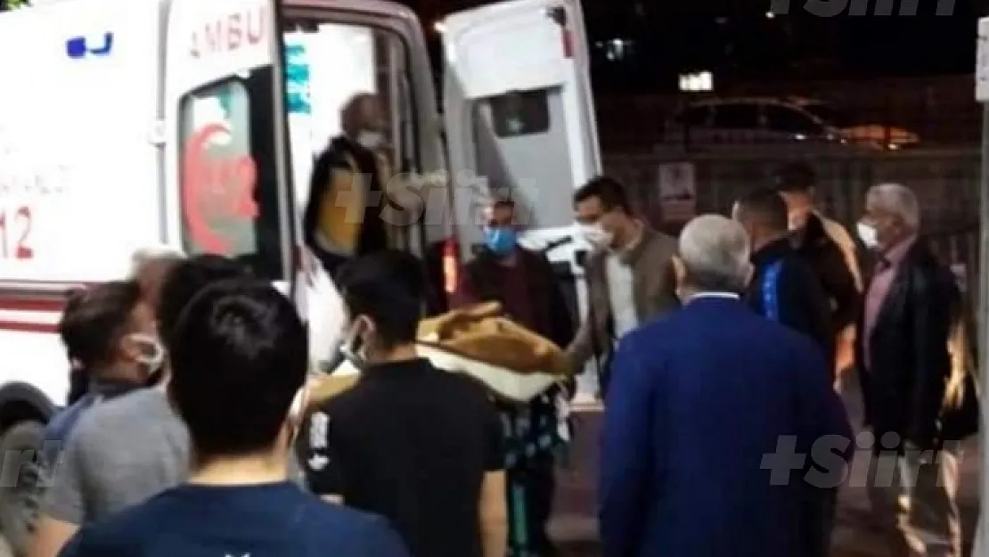 Siirt'te Engebeli Alanda Attan Düşen Kişi Yaralandı