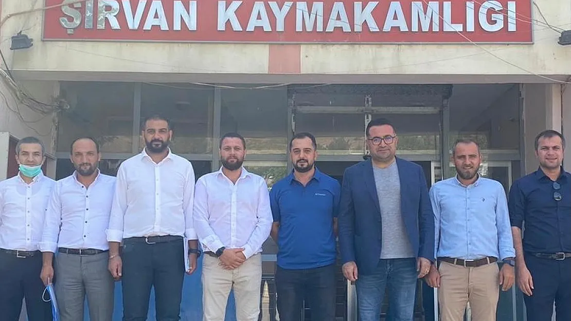 Pervari İlçe Milli Eğitim Müdürlüğü'nden Şirvan İlçesine Ziyaret