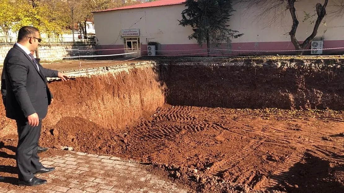 Kaymakam Recep Hasar, Şirvan'da Devam Eden Yatırımları İnceledi