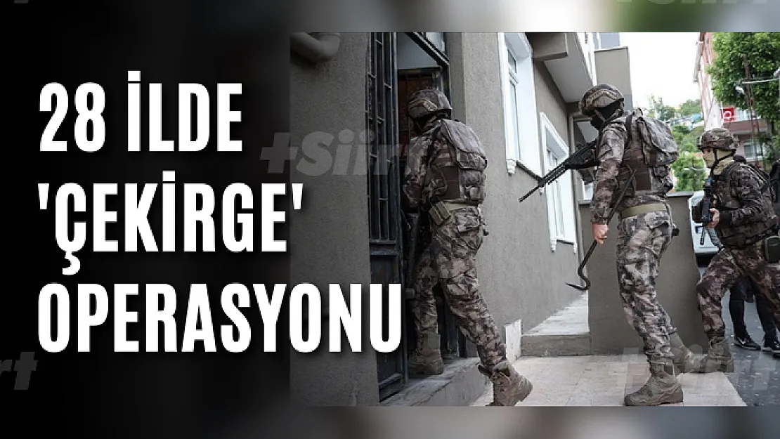 28 ilde 'Çekirge' operasyonu