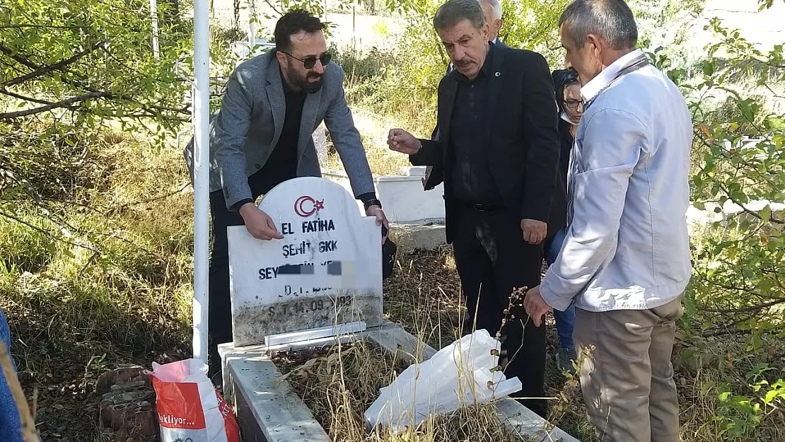 Siirt MHP Şirvan'daki Şehitliklerin Bakım ve Onarımını Sağladı