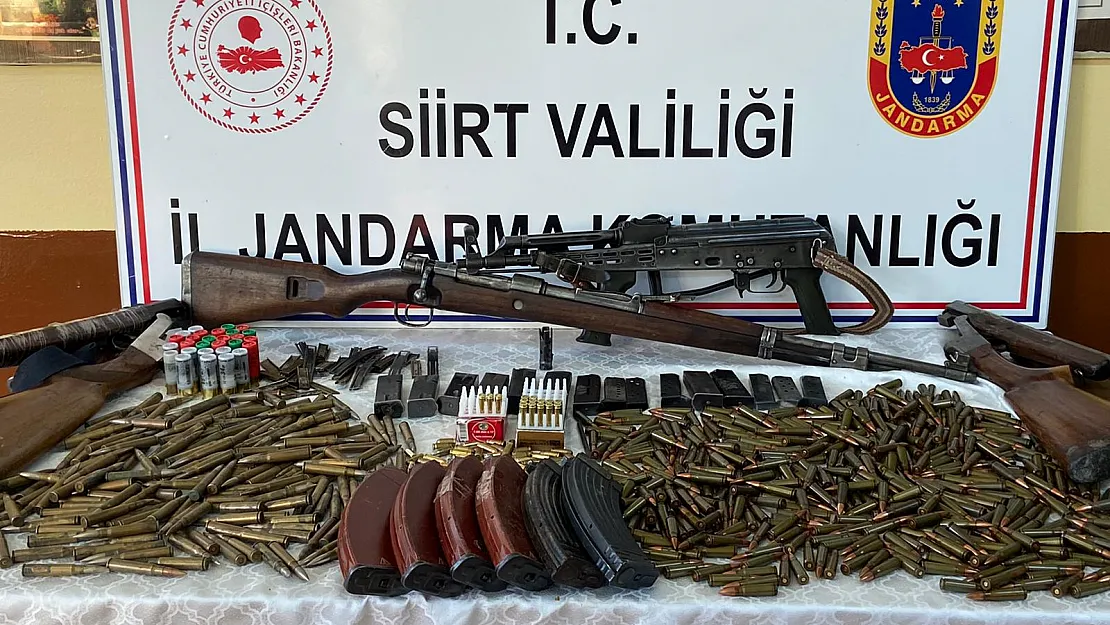 Siirt'te Silah Kaçakçıları Yakayı Ele Verdi