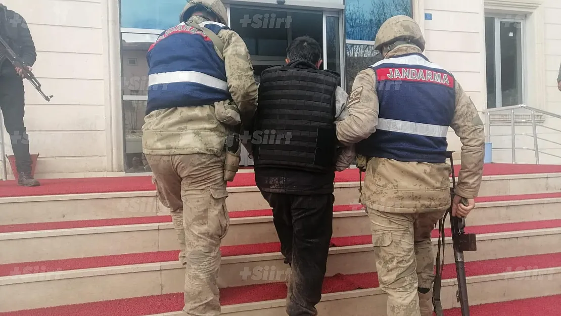 SİİRT'TE ADAM ÖLDÜRMEK SUÇUNDAN ARANAN ZANLI YAKALANDI