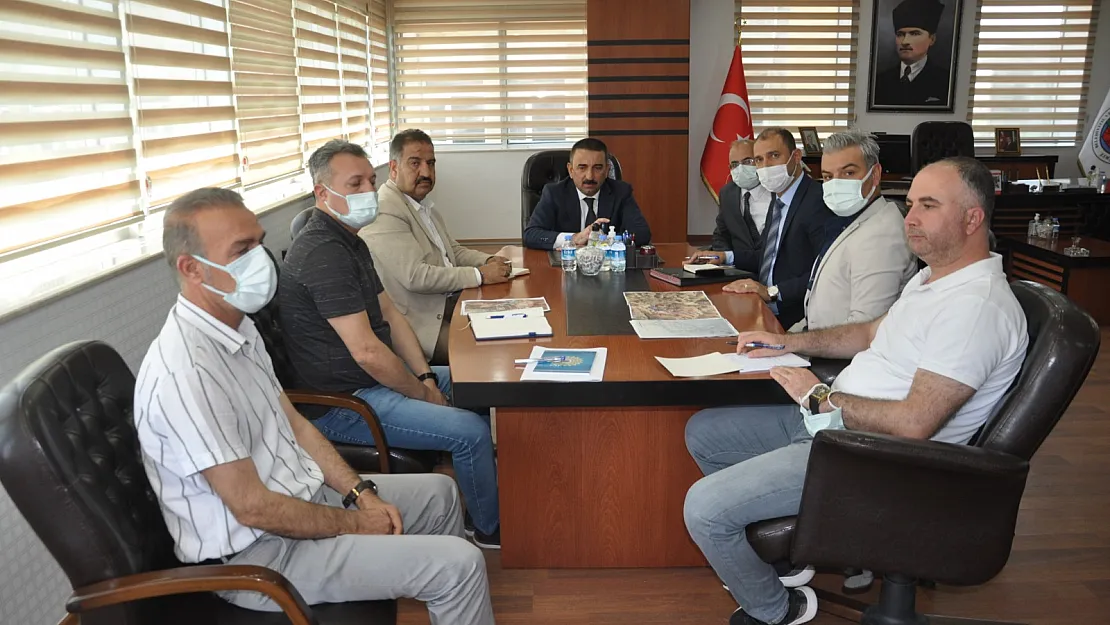 Organize Sanayi Bölgesinde Alt Yapı Çalışmaları Masaya Yatırıldı