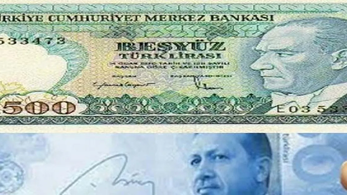 500 TL ve 1000 TL'lik banknotlar geliyor! Tarih verildi..