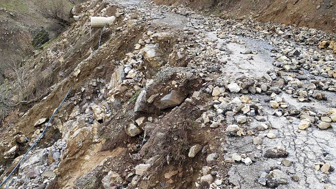 Siirt'te Aşırı Yağış Heyelana Neden Oldu