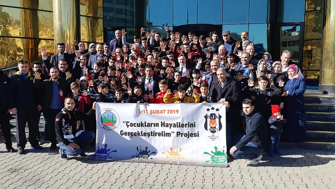 Çocukların Beşiktaş Hayali Gerçek Oluyor