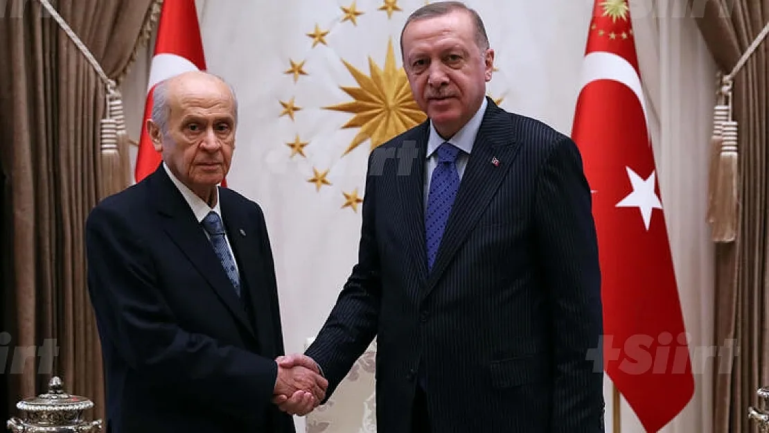 Bahçeli'den Erdoğan'ın 'yeni anayasa' çıkışına destek