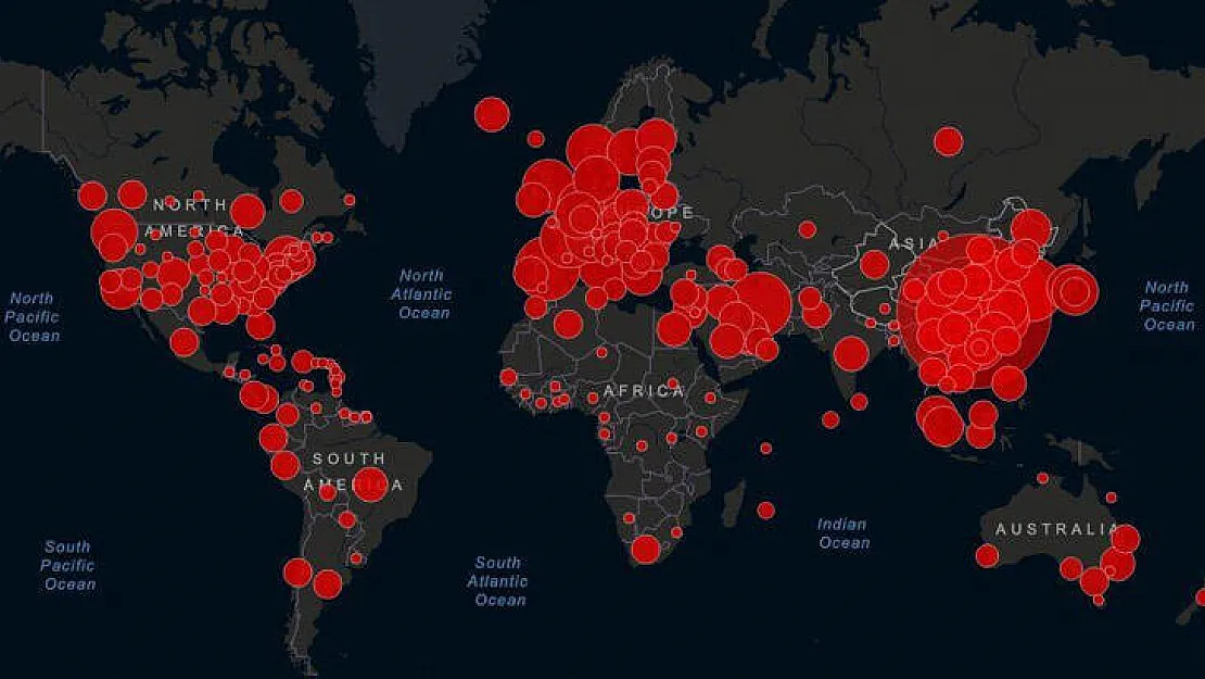 Koronavirüsten en çok kişinin hayatını kaybettiği ülke Amerika