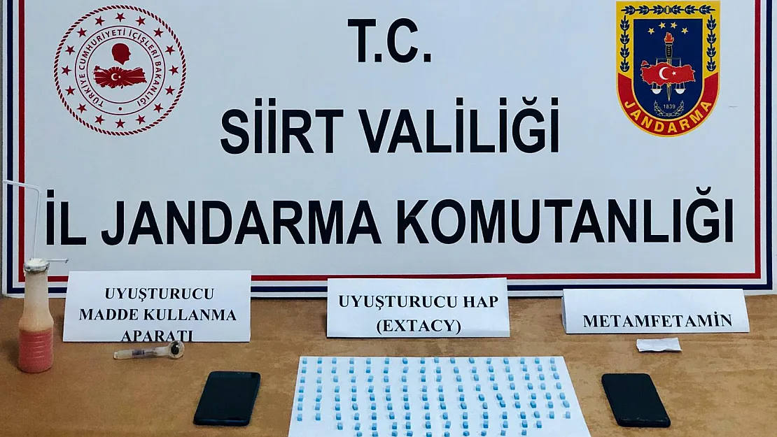 Siirt'te Uyuşturucu Operasyonu