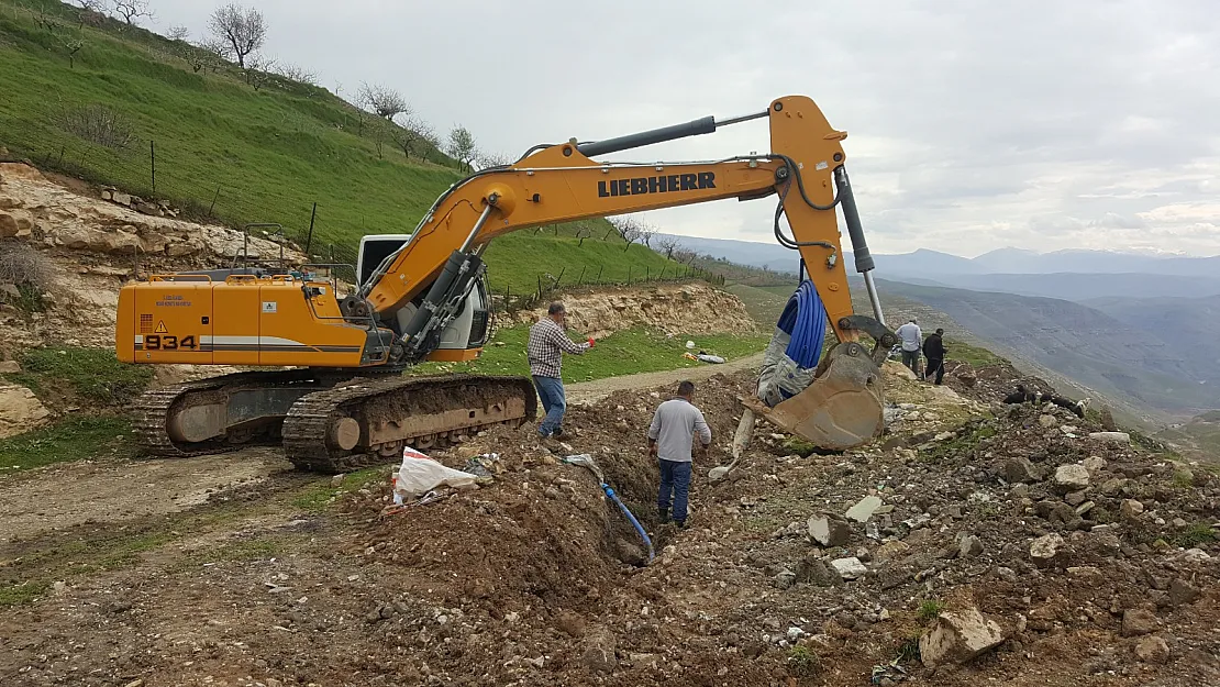 Siirt'te köylerin su sorunu giderildi