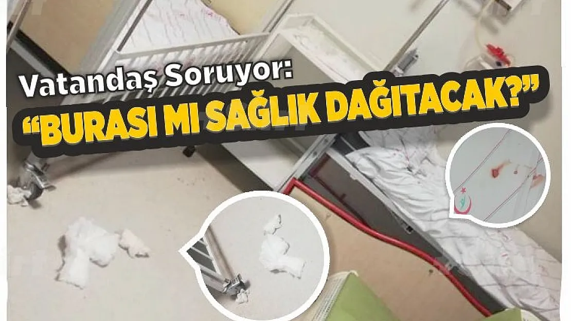 Siirt'te Sağlık Skandalı!