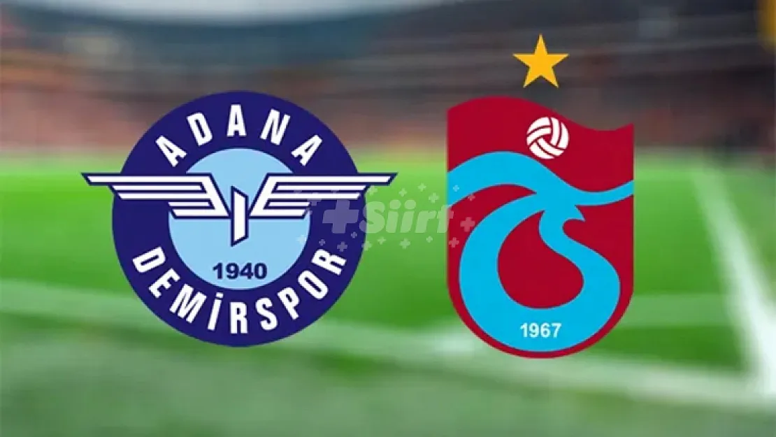 Adana Demirspor, Trabzonspor'u Konuk Ediyor