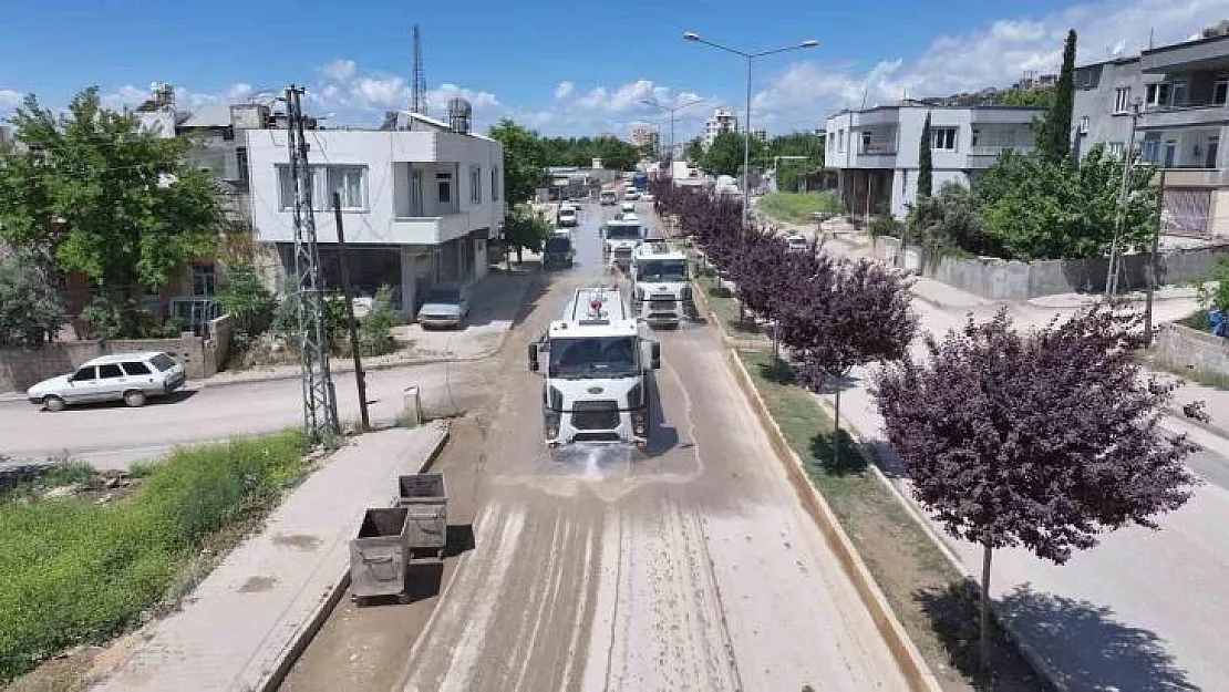 Adıyaman Belediyesi'nden temizlik çalışması