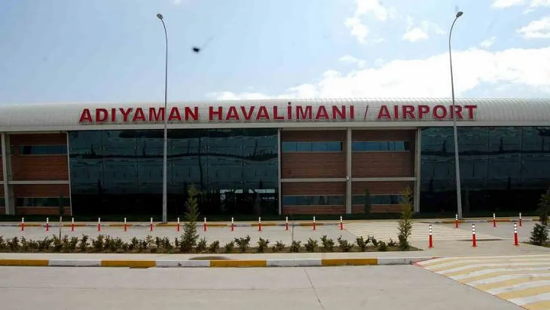 Adıyaman'da Nisan ayında 34 bin 154 kişi uçak yolculuğunu tercih etti