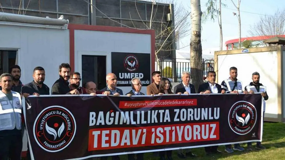 Adıyaman'da uyuşturucu farkındalık yürüyüşü