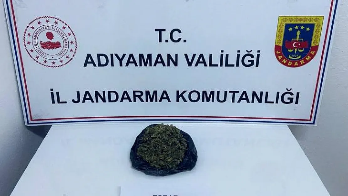 Adıyaman'da uyuşturucu madde ele geçirildi