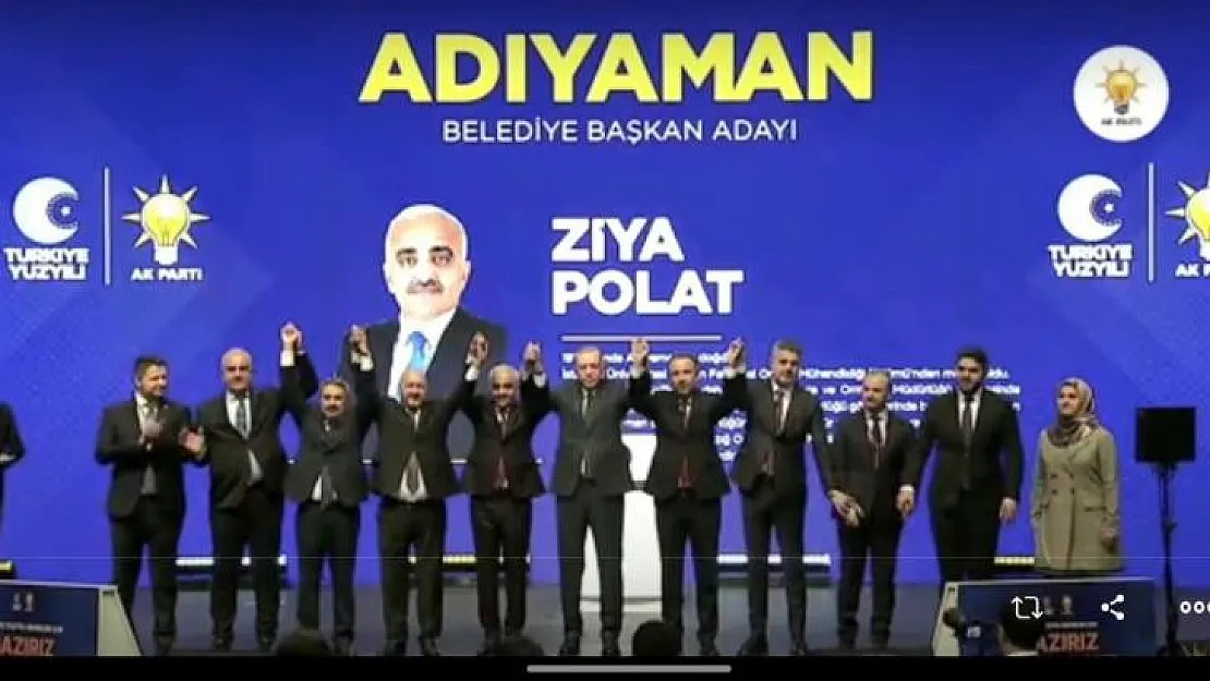 AK Parti Adıyaman Belediye Başkan Adayı Ziya Polat oldu