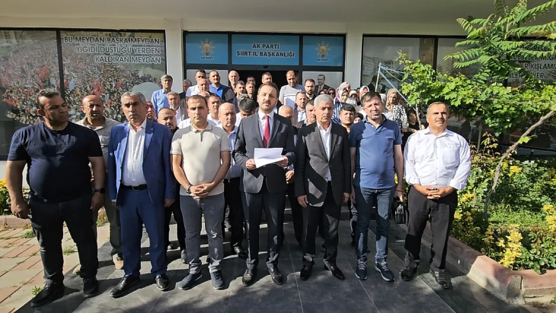 AK Parti Siirt İl Başkanı Özturan'dan 27 Mayıs Darbesi Yıl Dönümü Açıklaması 