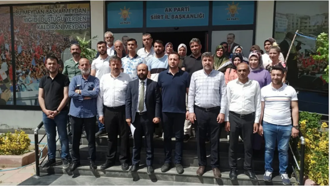Ak Parti Siirt İl Başkanlığından Çevre Günü Açıklaması