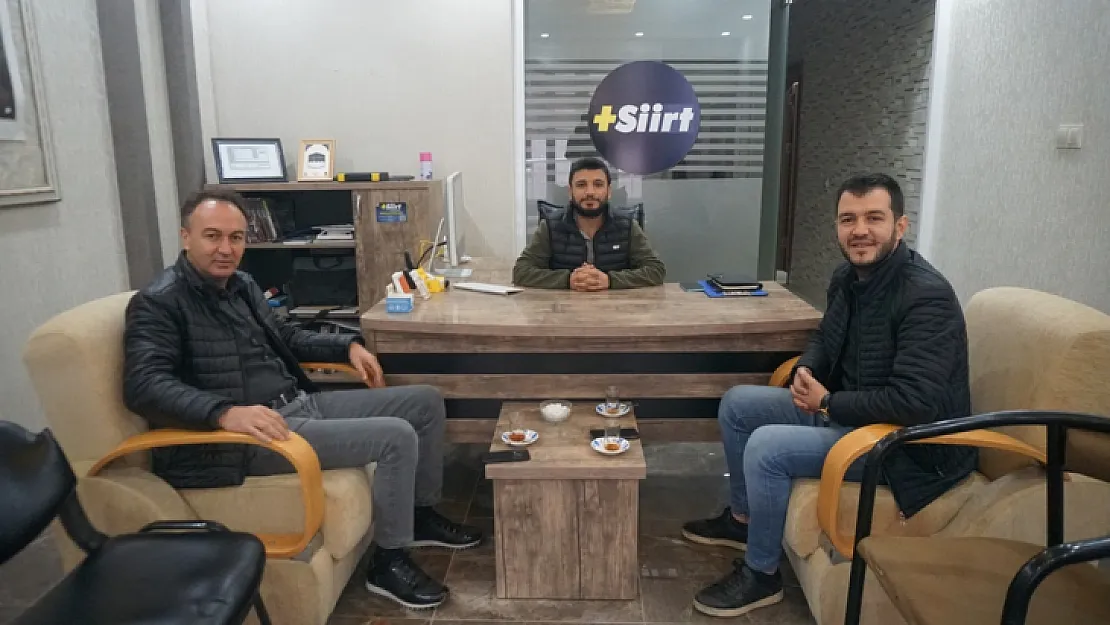 AK Parti Siirt İl Başkanlığından Artı Siirt'e Ziyaret 