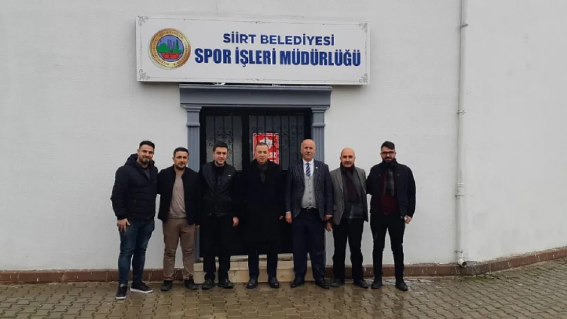 AK Parti Siirt Milletvekili Ören'den Spor İşleri Müdürlüğü'ne Ziyaret