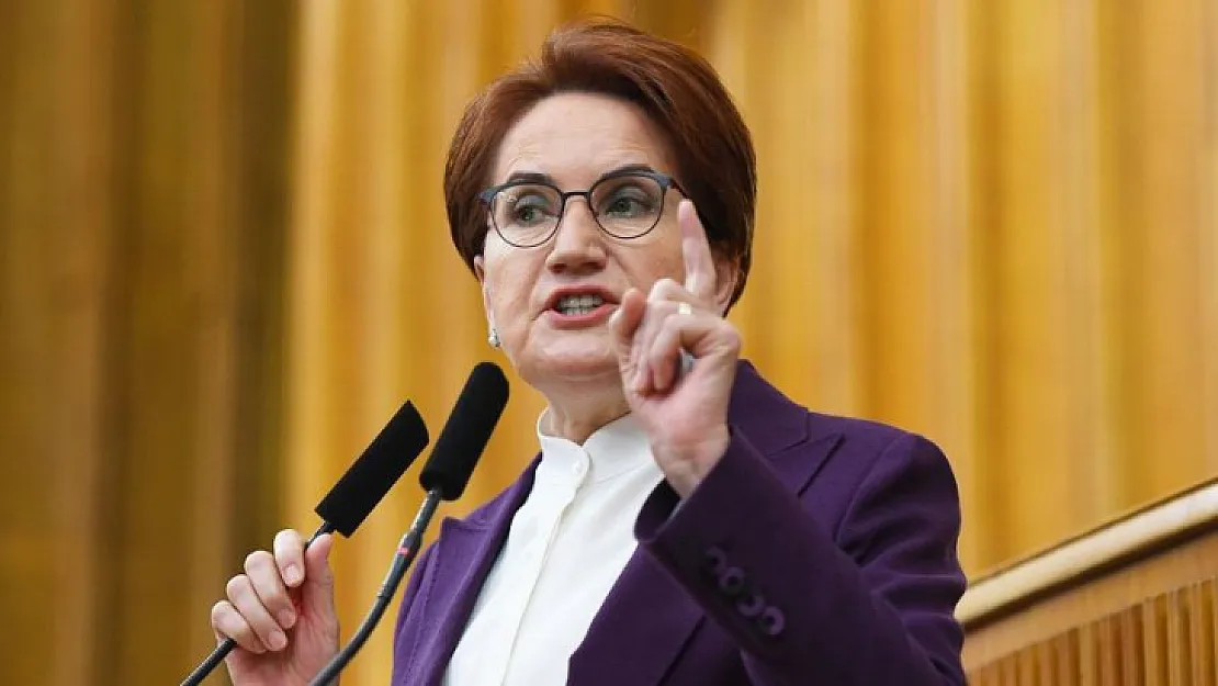 Akşener: Bu devlet krizi tarihe 'Erdoğan krizi' olacak geçecek