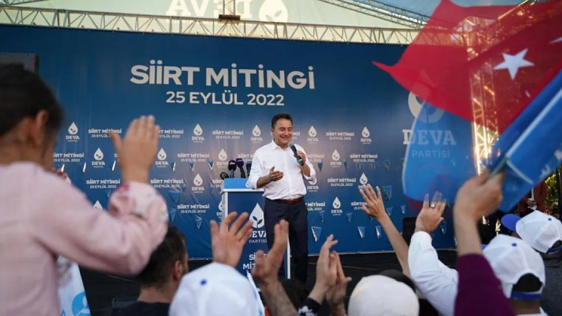 Ali Babacan: Enişte Siirt'e Hiç İyi Bakmıyor