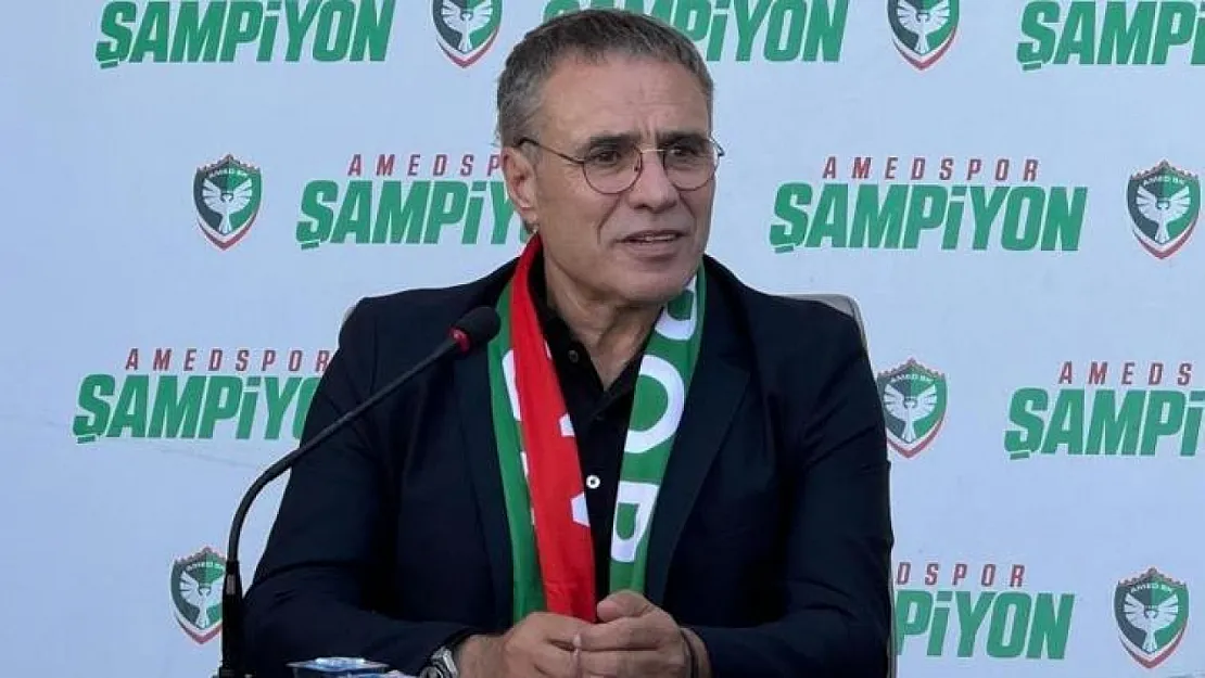 Amedspor'da Ersun Yanal görevinden istifa etti