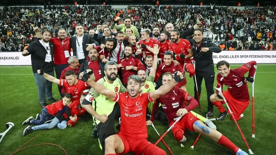 Ampute Futbol Milli Takımımız, Özbekistan'ı mağlup ederek Dünya Kupası'nda finale yükseldi