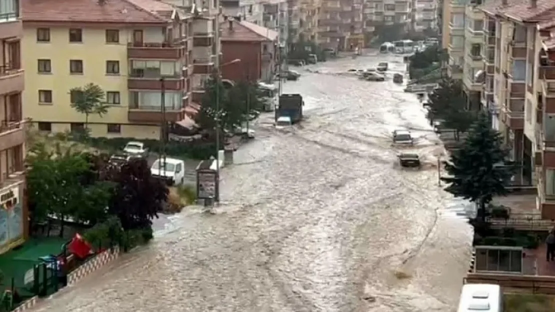 Ankara'da sel can aldı