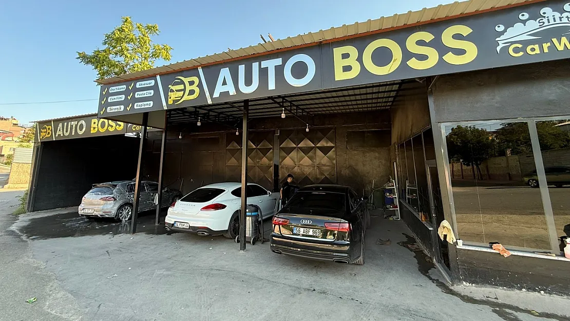 AUTO BOSS Oto Yıkama, Siirt'te Araç Temizliğinde Güven ve Kalitenin Adresi Oldu