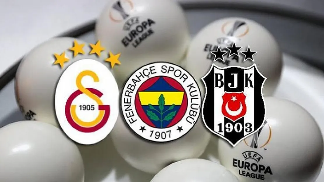 Avrupa Ligi'nde zorlu kura  çekildi! Beşiktaş, Fenerbahçe ve Galatasaray'ın rakipleri belli oldu