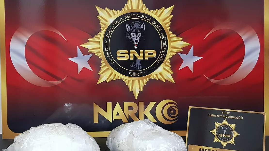 Siirt'te Yol Kontrolünde Uyuşturucu Ele Geçirildi
