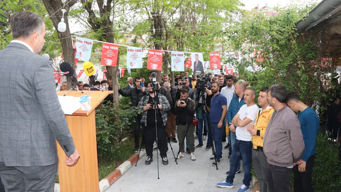 Bağımsız Milletvekili Adayı Eker İkinci Seçim Bürosunu Açtı