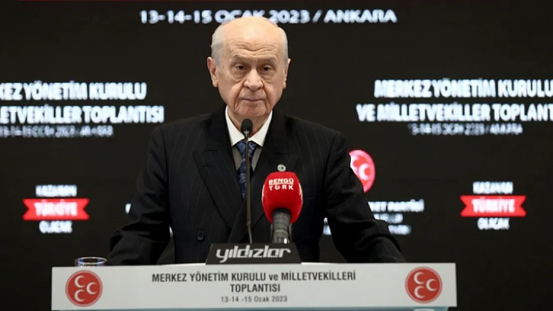 Bahçeli, Altılı Masa'ya seslendi: Gelin Erdoğan'ın etrafında tek yumruk olalım