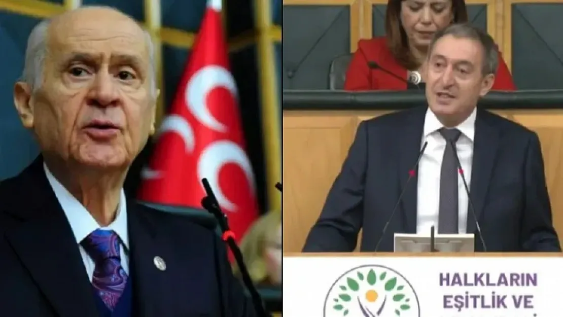 Bahçeli'den Siirt Milletvekili ve DEM Partisi Eş Genel Başkanı Tuncer Bakırhan'ın 'Kürtçe' konuşmasına tepki