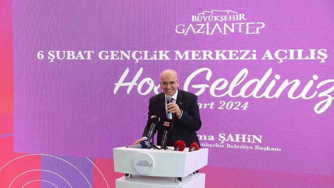 Bakan Şimşek'in katılımıyla 6 Şubat Gençlik Merkezi hizmete açıldı