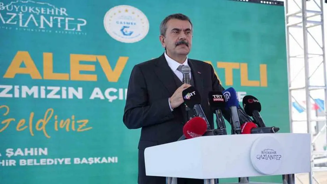 Bakan Yusuf Tekin: 'Bu merkez, Alev Alatlı misyonunun ve düşüncelerinin hayata geçmesine katkı sağlayacak'