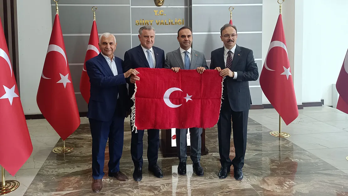 Bakanlar Mehmet Fatih Kacır ve Osman Aşkın Bak Siirt'te!