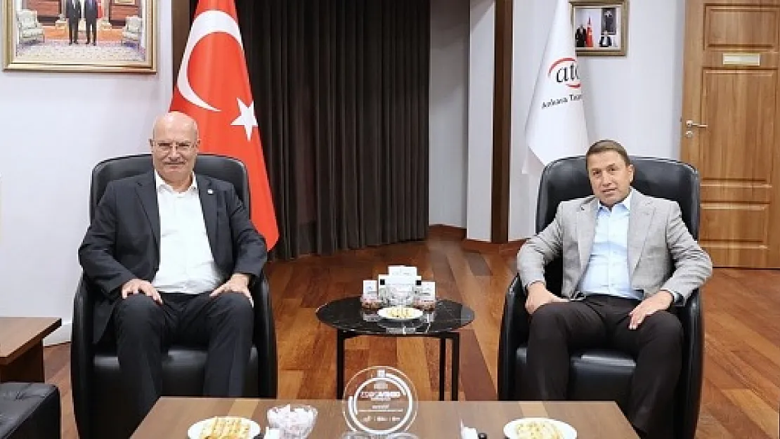 Başkan Kuzu'dan ATO Başkanı Baran'a Ziyaret