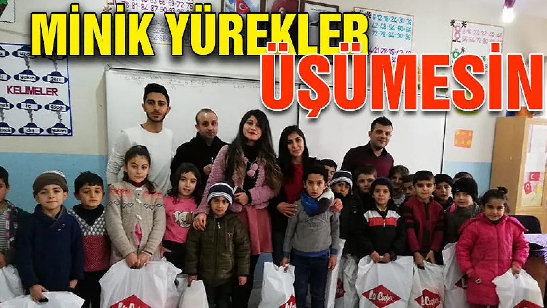 'Minik yürekler üşümesin' bu kez Pervariyi ısıttı