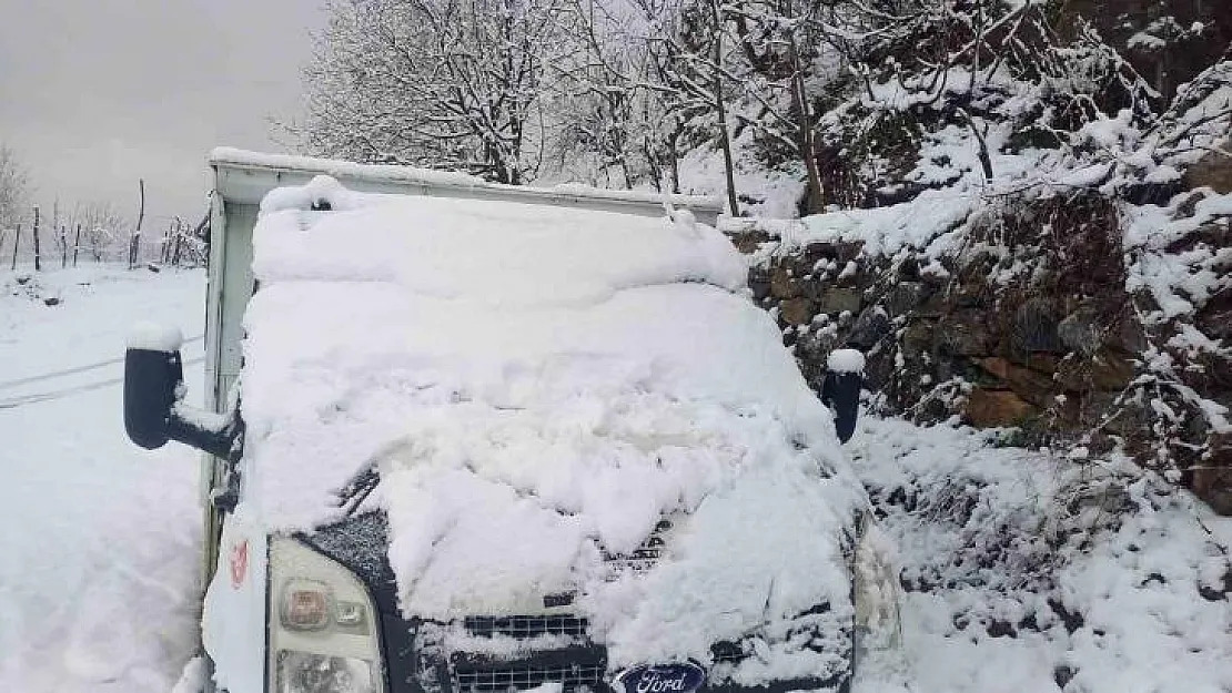 Batman'da 70'in üzerinde köy yolu kardan ulaşıma kapadı